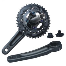 크랭크 암 세트 산악 자전거 크랭크 104BCD 64BCD 170mm 액세서리용 크랭크 길이, 다양한 크기, 알루미늄 합금강, 26T 36T