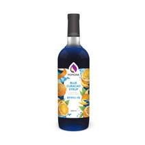 fm)포모나 블루큐라소시럽 1000ml 카페 업소용 식자재 시럽 파우더