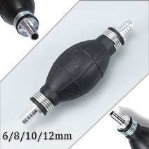 콤비보트 낚시배 수동 연료 펌프 라인 핸드 프라이머 전구 가솔린 디젤 액체 물 탱스퍼 고무 튜브 자동차, 01 8mm