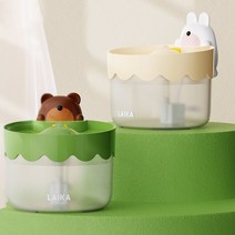 Neirny 고양이 반려동물 무선 정수기 감지센서 급수기 음수대 음수기 대용량 2500ml, 토끼