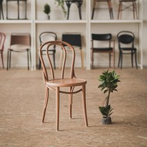 Ton Chair18 Original /톤체어18 / 곡목의자, 블랙라탄시트