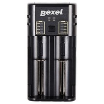 벡셀 18650 배터리 충전기 2구 리튬이온 건전지, 단품