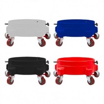 [624CONTAINER]버킷 돌리 + 일반형 바퀴 세트포장훼손 반품불가, ★옵션확인必화이트