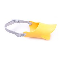 애견용품 오리마우스 애견 입마개, 핑크, L