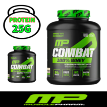 머슬팜 컴뱃 MP combat 1OO% WHEY 머슬팜 컴뱃 100% 웨이 유청단백질 25G [쿠키 앤 크림맛 2.26kg]
