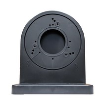 CCTV 카메라 벽면 설치 전용 ㄱ자형 돔브라켓 WM-100, WM-100(블랙), 1개
