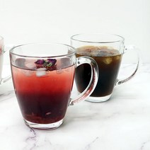 홈카페 인기만점 이쁜 유리컵세트, 6개, 데일리 퓨어글라스 375ml