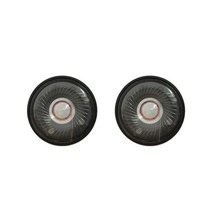 2pcs 50mm 헤드폰 스피커 헤드셋 드라이버 32ohm 112db Hifi 스피커 수리 헤드폰 용 부품, 검은색