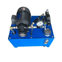 유압 펌프 일체형 컨트롤 오일 프레스 유압기 제어기, 0.75KW 모터  VP20 펌프 세트