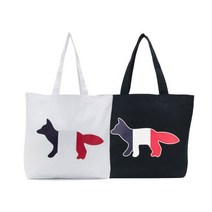 [메종키츠네] [명품]22FW 트리컬러 폭스 토트백 에코백 2COLOR AU05101WW