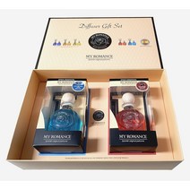 마이로맨스디퓨저2p(선물용) 100ml +100ml 스페인오일향~~ 쇼핑백지급 포장해 드립니다^^ 집들이 선물용으로 추천드립니다., 블랙체리+코코블러썸(스칼렛)