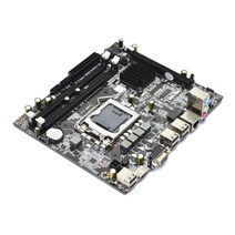 [에즈락메인보드] H55 메인 보드 LGA1156 DDR3는 LGA1156 서버 시리즈에 대한 8 세대 SATA2.0 PCI-E X16 지원, 하나, 검정