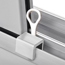 아름몰 윈도우락 안전 창문 잠금장치 방범 방충망 미닫이문 침입 추락방지, 1개