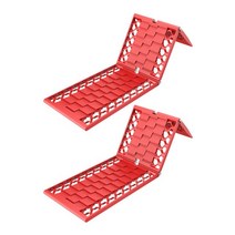 차량미끄럼방지패드 ALWAYSME 접이식 자동차 복구 트랙션 보드 오프로드 눈 진흙 모래용, 1.1 Pair - 고강도 PP