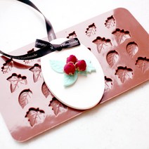 DIY석고방향제 비누몰드(색상랜덤), 나뭇잎데코몰드A