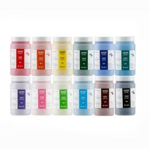 도자기 브러쉬유약 무광12색 셋트(12color matt brush glaze)/세라파크, 500ml