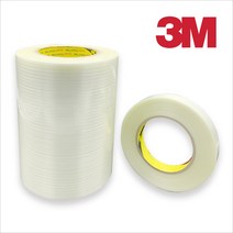 3M 8915 필라멘트 테이프 기장50M, 1개, 70mm