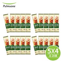 (모바일)풀무원 올바른 핫도그 375g(5개입/봉) x 4봉, 75g * 5개입