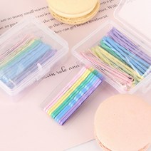 [당일출고 무배 50개입 1+1할인] 파스텔 5컬러 학생 미용 면접 승무원 실핀 기본 대용량 머리핀 세트 걸그룹 실삔 캔디플래닛