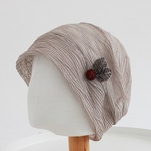 지오마켓 봄 여름 중년 여성 패션 비니모자 항암 실내 패션두건