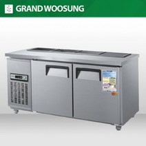 우성 반찬냉장고 테이블형 1800 업소용 밧드냉장고 CWS-180RBT, 내부스텐, 아날로그, 우측