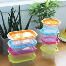 찬통 중 일본산 쉬운 밀폐용기 모모코 냉장고정리가 4P세트 1312ea, 270ml