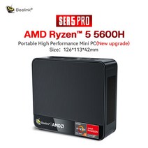소형PC 미니PC 산업용미니PC Beelink SER5 AMD Ryzen 5 5600H/5560U Windows 11 미니 PC DDR4 16GB 500GB 3, 02 32GB 500GB_02 AU, 02 AMD Ryzen 5 5600H