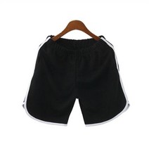 여자 배색 랍빠 테이핑 5부 반바지 트레이닝 숏 팬츠