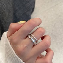 보석 여자 지르콘 반지 브랜드 다이아같은 대학생커플링 웨이브 버터플라이 큐빅 볼드 엔틱