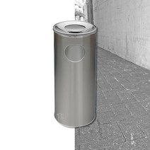원형 스텐 재떨이 스탠드 야외 휴지통 업소용 소형, 재털이 220-550mm