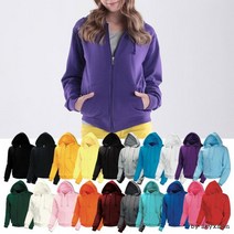 왕끈 무지 후드집업 S-3XL SD-6610/빅사이즈