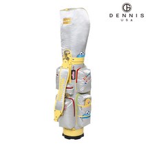 데니스골프 DENNIS 여)세서미캐릭터 자수 캐디백_그레이_MAHXLCB151_GR, 그레이, FREE, 그레이