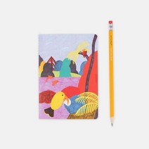 [KT알파쇼핑]BIRD KISS 미니 노트 감각적인 아트북 공책 선물