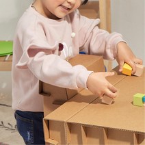 종이장난감 아기책상 테이블 조립 의자 놀이책상 유아, 데스크(17000)