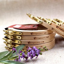 엔조이스티치/ 프랑스자수 원목수틀-21 24 28.5cm/ 프리미엄 원목수틀, 28.5cm