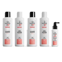 가늘어지는 염색모발 3종세트 NIOXIN Coloured Hair with Light Thinning, 2팩
