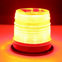 눈뽕급 솔라 2차사고 추돌 방지 자동충전 LED 경광등