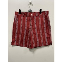 새상품 BALIBIKI 버건디 패턴 여름 반바지 남 XL / 331192