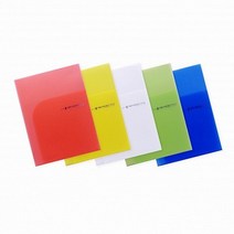 A4 0.4T 투포켓파일 포켓홀더 화일, 연두