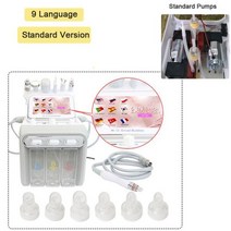 페이스스티머 홈케어기기 미용 하이드로 산소 박피 페이셜 머신 클렌징 뷰티 아쿠아 필링 블랙헤드, Standard 1_AU