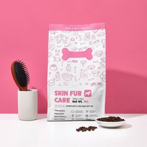 5+1 본아페티 강아지 피부병 모질 반습식 사료 반려견 각질 피부염 아토피 알레르기 1KG
