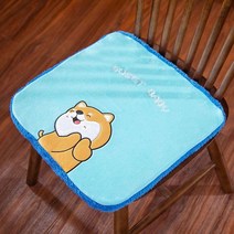 MEIISEO의자 쿠션 방석 전기요매트 온열 방석, 옵션3, 시바 이누 스펀지 쿠션