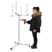 실외기 덕트 브래킷 윈치 시스템 에어컨 리프트 설치, 4.1m양방향브레이크