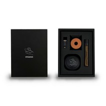 연쇄할인사건!! 휘게소 차량방향제 송풍구거치형 1+1 (동일향증정), 휘게, 블랙, 기본클립(3cm)