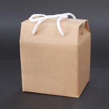 무지상자 선물상자 머그컵상자 쿠키박스 컵박스 선물포장박스 컵상자 수건 타올상자 유리병 디퓨저 포장상자, 1장, 끈달린 상자(브라운) 소