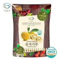 푸른들판 국내산 유자 분말 가루 500g 차 HACCP 인증, 1개
