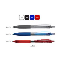 모나미 FX제타볼펜 FX ZETA 볼펜 1.0mm, 흑색