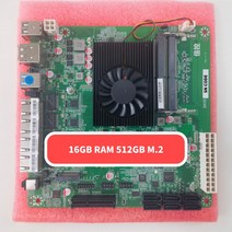 산업용컴퓨터 산업용PC 미니PC 산업용피씨 BKHD-N510X-NAS-I22X 인텔 셀러론 N5105 N5100 마더보드 6 * SATA3.0 2.5G Nics 미니 ITX 17x, 16GB RAM 512GB M.2