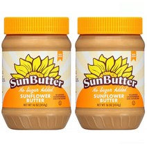 선버터 무설탕 선플라워 버터, 454g, 2개