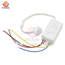 iot스위치 PIR 적외선 바디 모션 센서 감지 LED 자동 조명 제어 스위치 110V 220V 미니 옷장 스마트 홈, [01] 110V